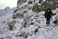 17 Jerome Ryan Trekking Out Of Gokyo After A Snowfall.jpg